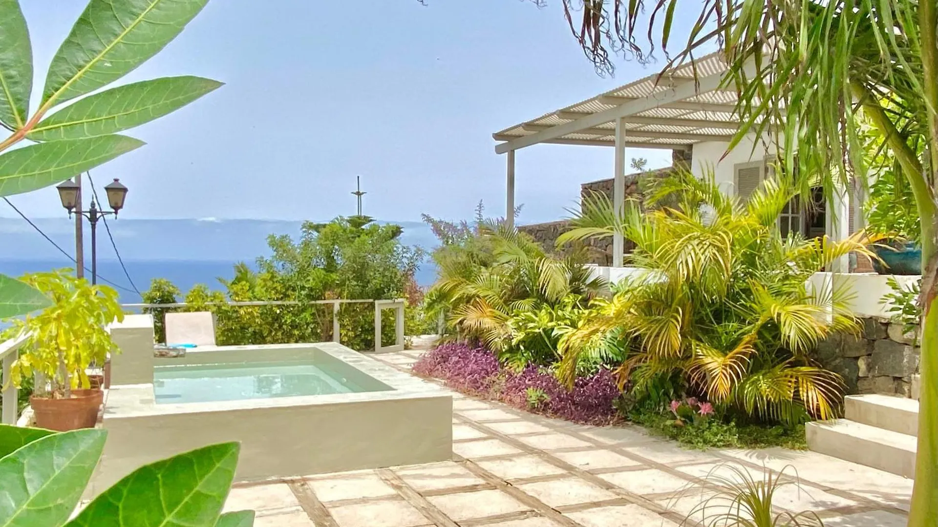 Feriehus Casa Badana, Exclusiva Casa Privada Con Piscina Y Vistas Al Mar Villa La Orotava